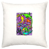 DRAGONS and SMOKE-Cushion