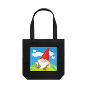 GNOME ON GRASS-Canvas Bag