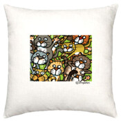 CAT CROWD-1-Cushion