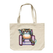CAT ON COUCH-Bag-1